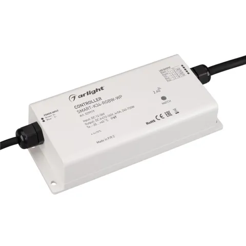 Контроллер Arlight SMART-K34-RGBW-WP (12-36V, 4x5A, 2.4G)