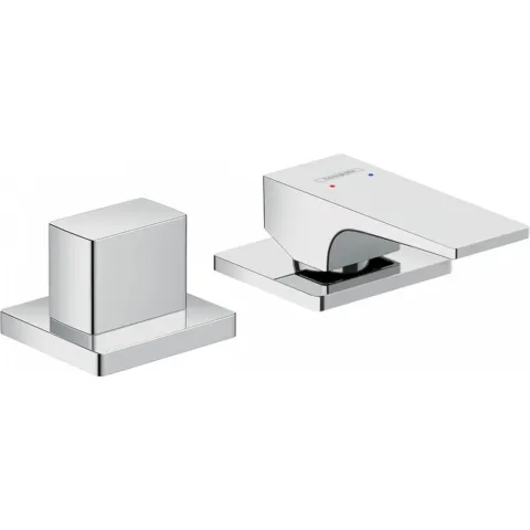 Смеситель Hansgrohe Metropol на край ванны, на 2 отверстия, хром
