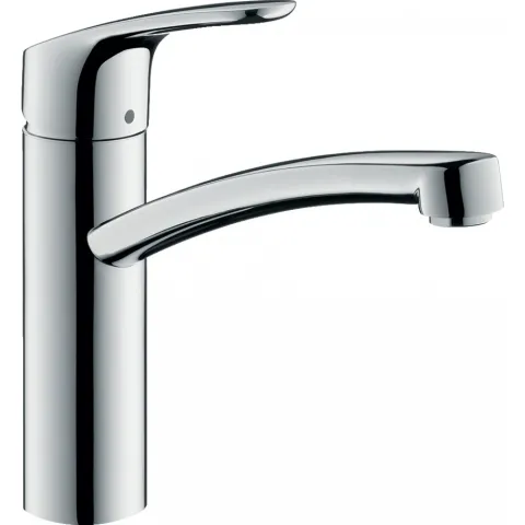 Смеситель Hansgrohe Focus для кухонной мойки с поворотным изливом, хром