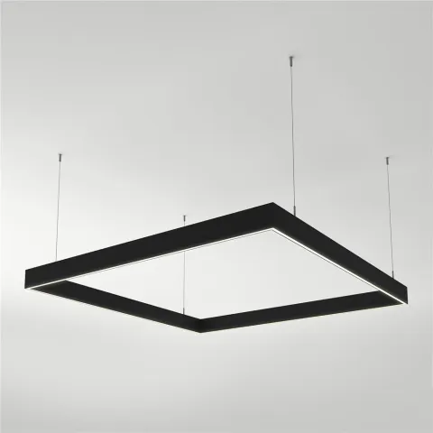Светильник Arlight ALT-LINEAIR-QUADRAT-FLAT-UPDOWN-DIM-1375-170W Warm3000 (BK, 100 deg, 230V)