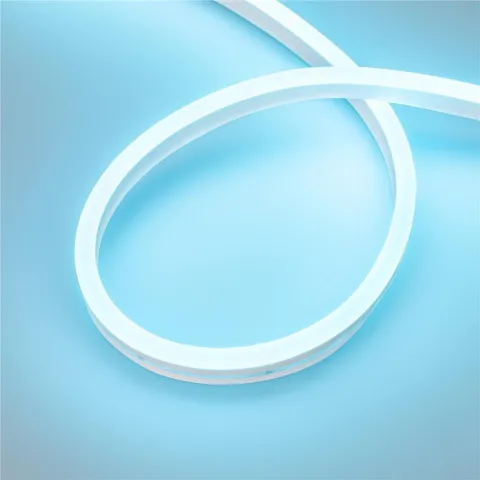 Светодиодная лента герметичная Arlight AURORA-PS-A120-16x8mm 24V Azure (10 W/m, IP65, 2835, 5m)
