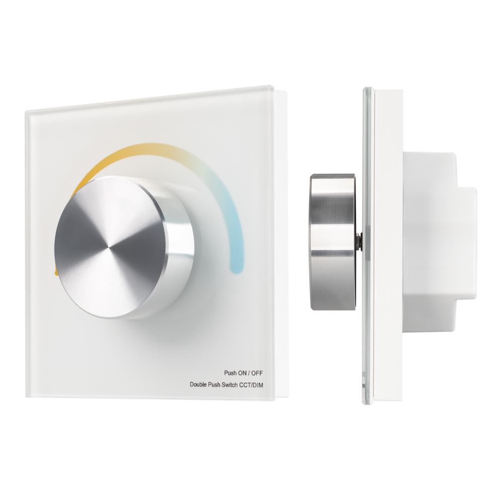 Панель Arlight SMART-P2-MIX-G-IN White (3V, Rotary, 2.4G)