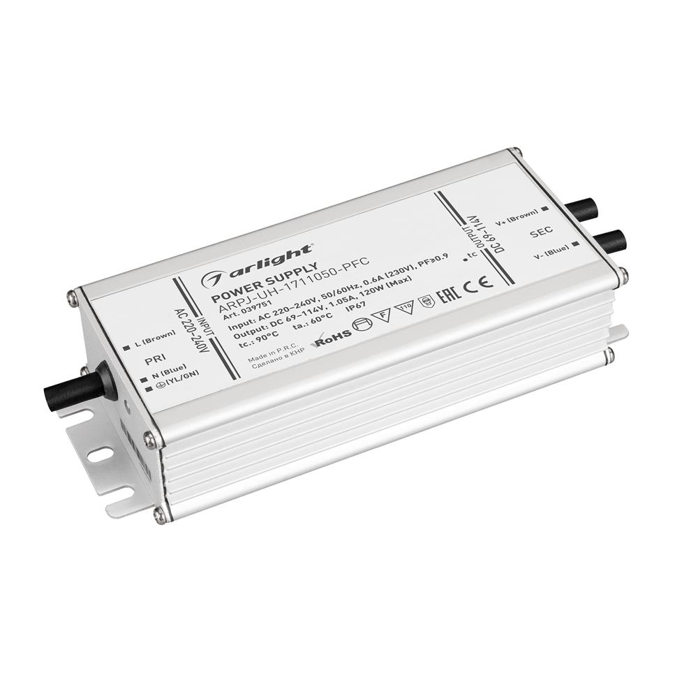 Блок питания Arlight ARPJ-UH-1711050-PFC (120W, 69-114V, 1.05A)