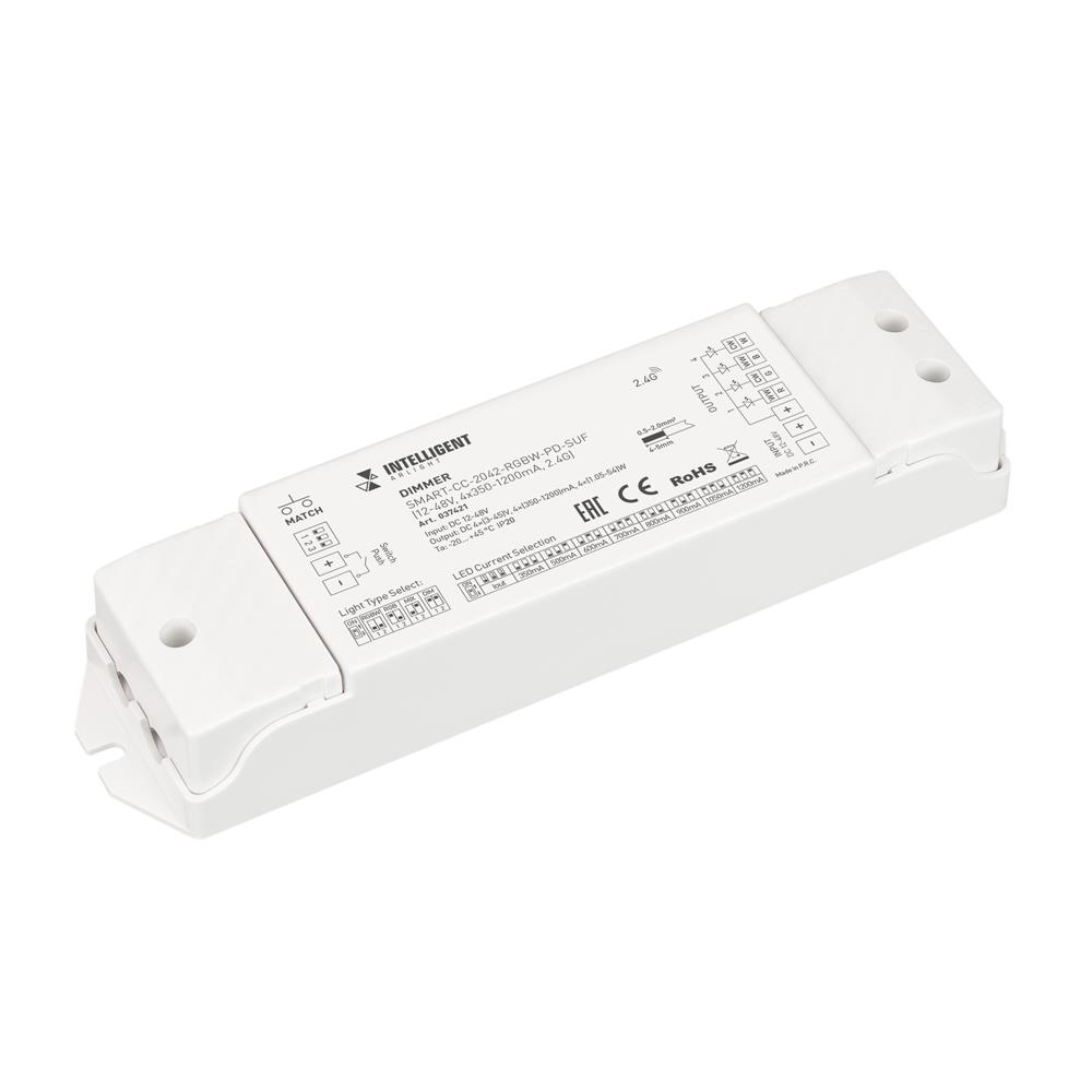 Диммер Arlight SMART-CC-2042-RGBW-PD-SUF (12-48V, 4x350-1200mA, 2.4G)