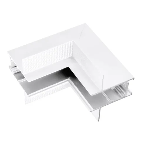 Коннектор угловой Arlight MAG-CON-2652-FDW-L90-INT (WH, внутренний)