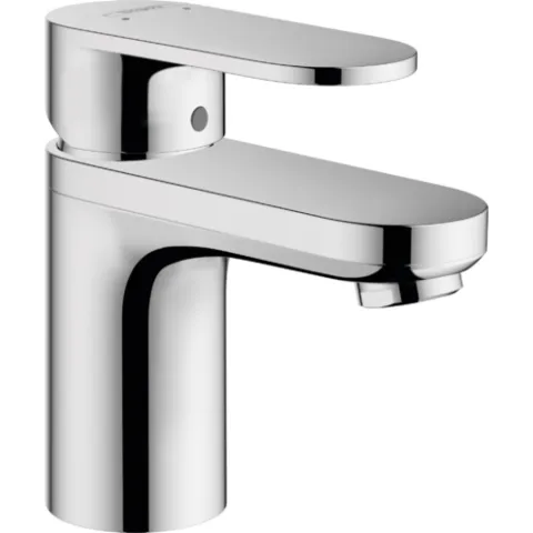 Смеситель для раковины 100, со сливным гарнитуром, цинк Hansgrohe Vernis Blend, хром