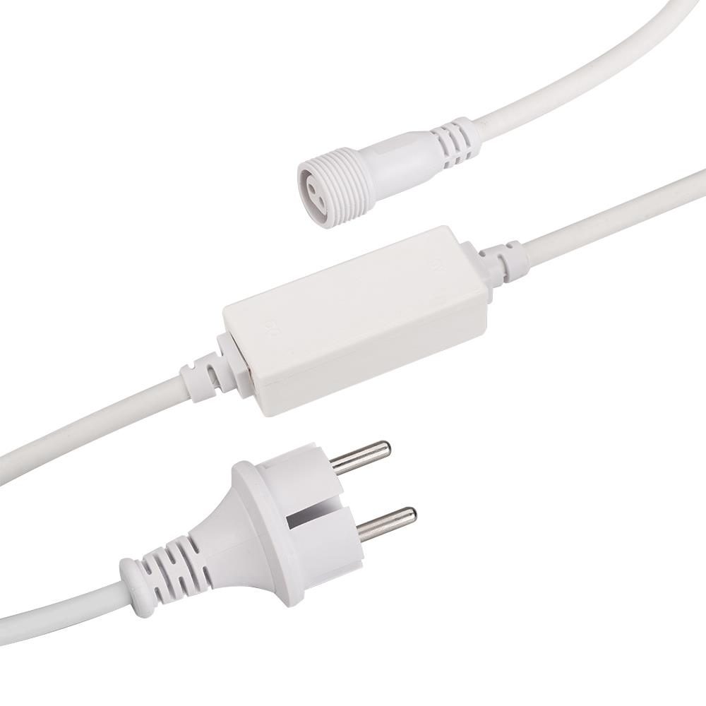 Шнур питания Ardecoled ARD-PRO-STD-1.5M White (230V, 1.6A)