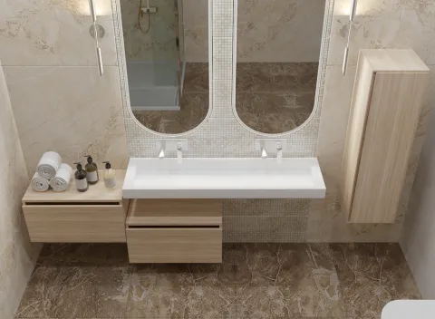 Тумба под столешницу 60 см ArmadiArt Vallessi Uno-S
