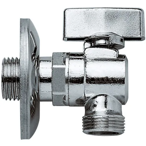 Кран угловой шаровый 1/2"×1/2" Remer 2611212