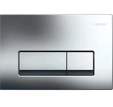 Кнопка смыва Geberit Delta50, хром глянцевый
