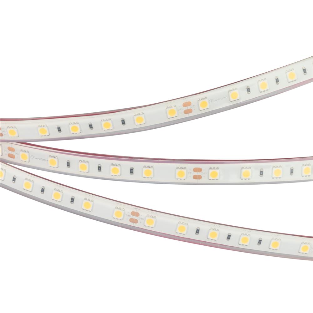 Светодиодная лента герметичная Arlight RTW-PFS-B60-13mm 24V Warm3000 (14.4 W/m, IP68, 5060, 5m)