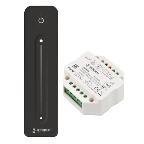 Диммер Arlight SMART-SET-TRIAC-601-72-DIM-PD-IN Black (230V, 1x1.5A, ПДУ LINE, TY, 2.4G)