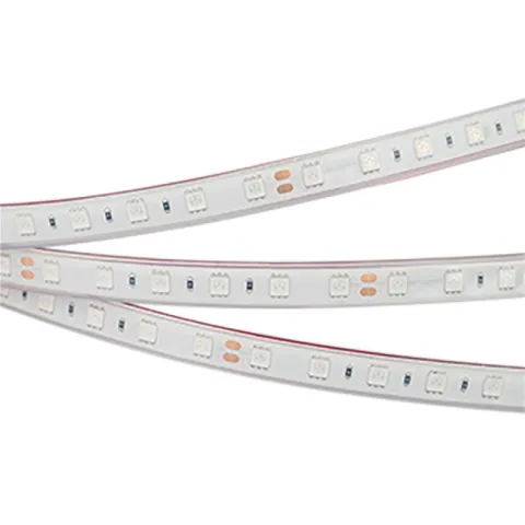 Светодиодная лента герметичная Arlight RTW-PFS-B60-13mm 24V Green (14.4 W/m, IP68, 5060, 5m)
