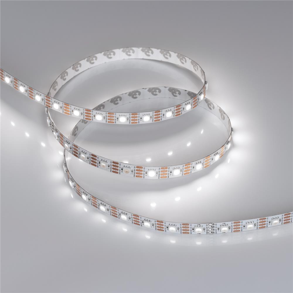 Светодиодная лента Arlight SPI-B60-10mm 12V White6000-PX1-RAM (9.3 W/m, IP20, 5060, 5m)