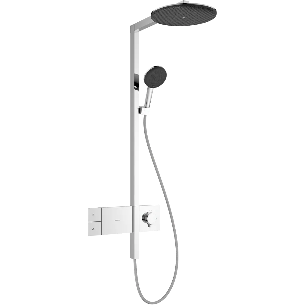 Душевая система Hansgrohe Raindance Alive S Showerpipe 300 1jet с термостатом ShowerSelect Comfort, хром