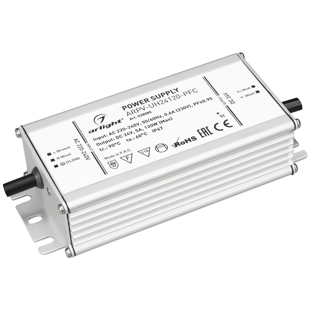 Блок питания Arlight ARPV-UH24120-PFC (24V, 5.0A, 120W)