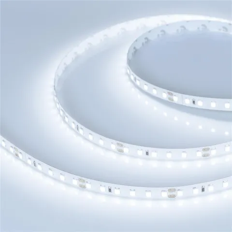 Светодиодная лента Arlight RT-A120-8mm 24V Cool 8K (9.6 W/m, IP20, 2835, 5m)