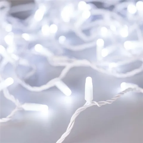Светодиодная гирлянда Ardecoled ARD-STRING-CLASSIC-10000-WHITE-100LED-MILK-FLASH White (230V, 7W)