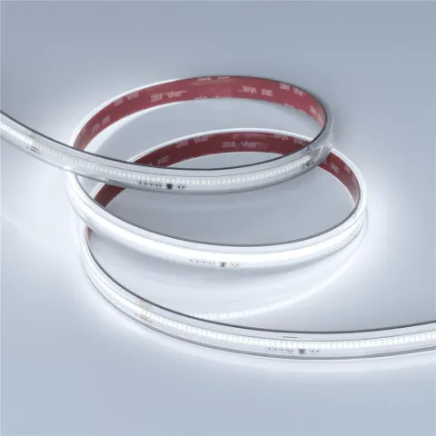 Светодиодная лента герметичная Arlight SPI-COB-PS-X378-14mm 24V White6000-PX63-BPT (7 W/m, IP67, 5m)