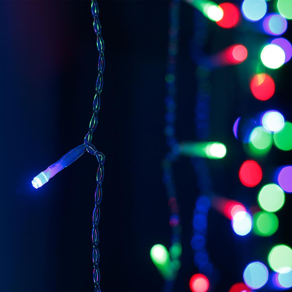 Светодиодная гирлянда Ardecoled ARD-CURTAIN-HOME-1000x1500-CLEAR-96LED RGB (230V, 9W)