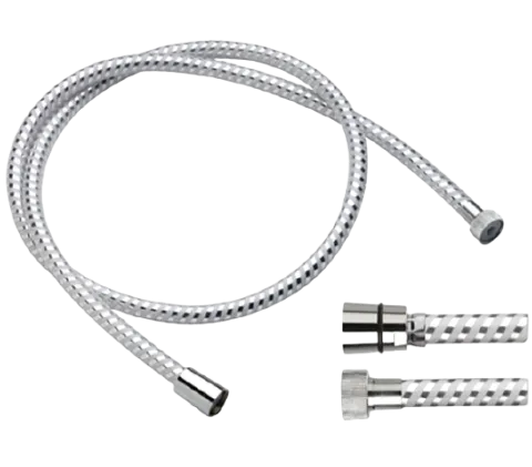Шланг для душа Biflex PVC 200см конусная гайка Remer 332CN200, хром