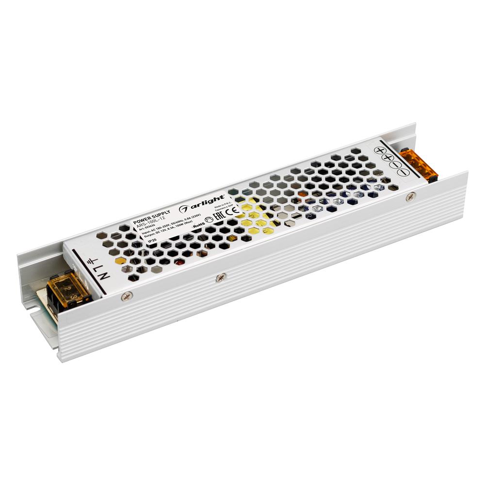 Блок питания Arlight ARS-100L-12 (12V, 8.3A, 100W)