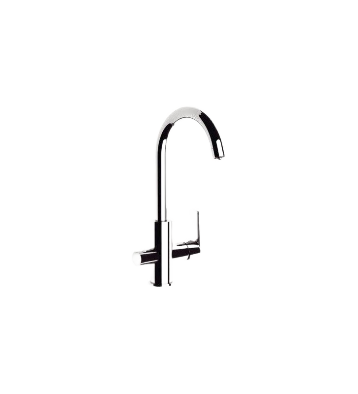 Смеситель для кухни с возможностью подключения фильтра для воды Remer W79DW, хром
