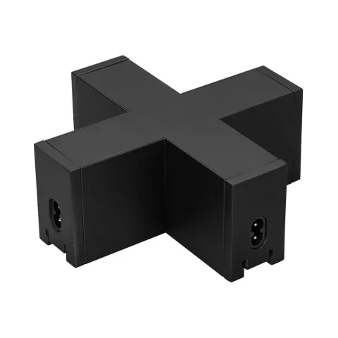 Коннектор крестовой Arlight NEO-CLIP-38-CON-X-BK