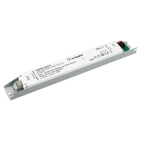 Блок питания Arlight ARV-SP24060-LONG-PFC-A (24V, 2.5A, 60W)