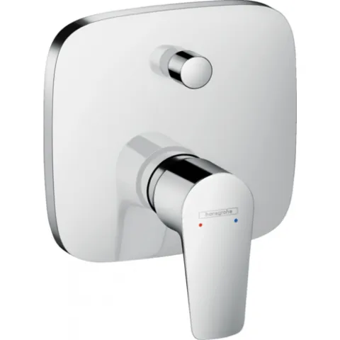 Смеситель Hansgrohe Talis E для ванны, однорычажный, СМ, со встроенной защитной комбинацией, хром