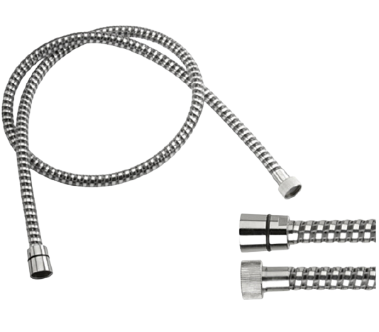Шланг для душа из PVC конусная гайка 150см Remer 334CNNC150, хром