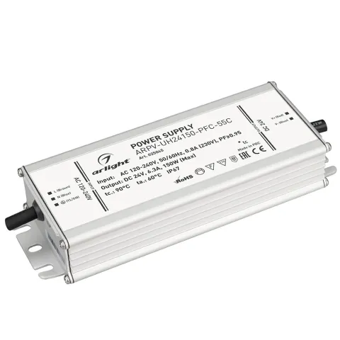 Блок питания Arlight ARPV-UH24150-PFC-55C (24V, 6.3A, 150W)