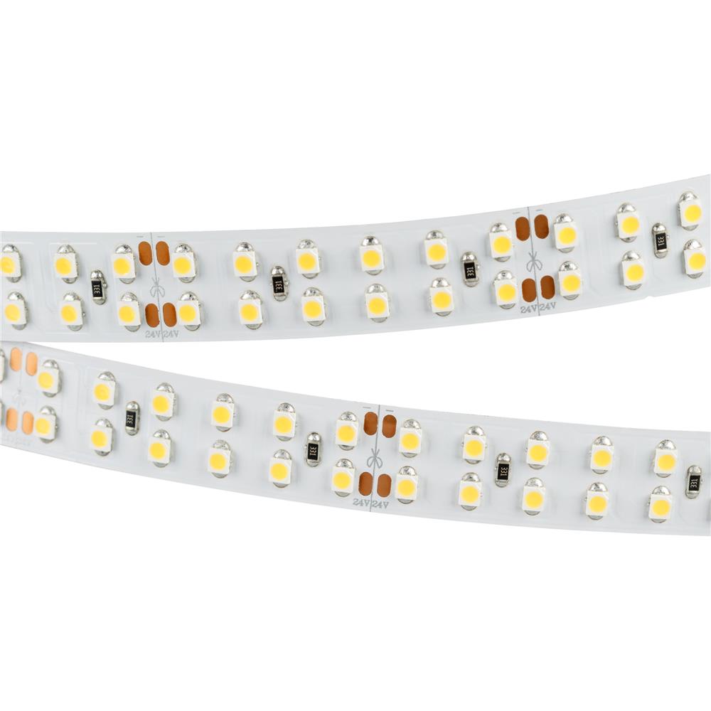 Светодиодная лента Arlight RT 2-5000 24V Warm2400 2x2 (3528, 1200 LED, LUX)