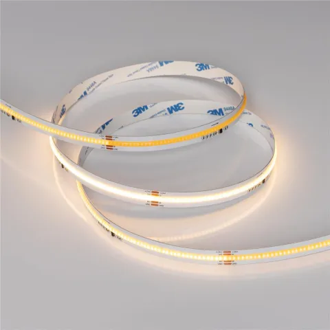 Светодиодная лента Arlight SPI-COB-X378-12mm 24V Warm2700-PX63-BPT (7 W/m, IP20, 5m)