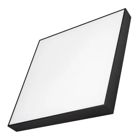 Светильник Arlight SP-QUADRO-S600x600-60W Warm3000 (BK, 120 deg, 230V)