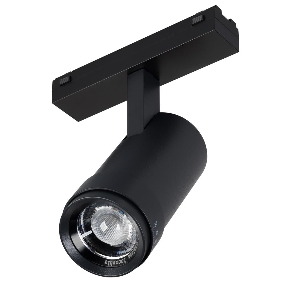 Светильник Arlight MAG-VIBE-SPOT-ZOOM-R47-10W Day4000 (BK, 20-55 deg, 48V)