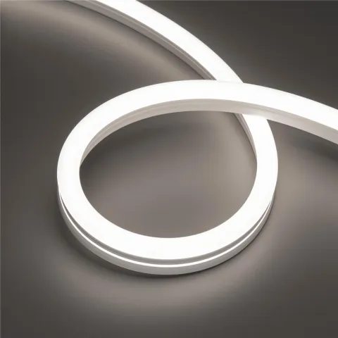 Светодиодная лента герметичная Arlight MOONLIGHT-SIDE-A140-12x24mm 24V Day5000 (9.6 W/m, IP68, 5m, wire x2)