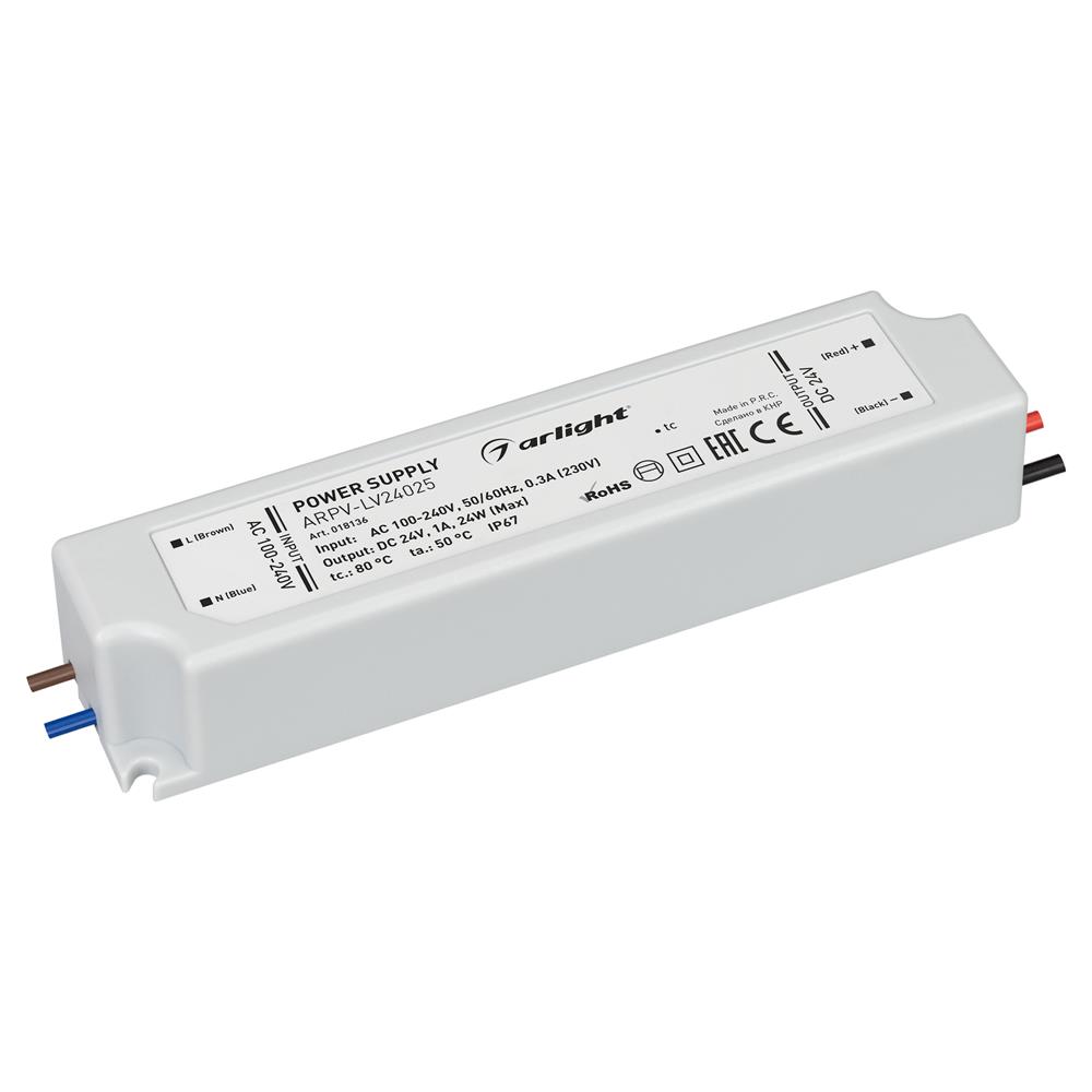 Блок питания Arlight ARPV-LV24025 (24V, 1.0A, 24W)