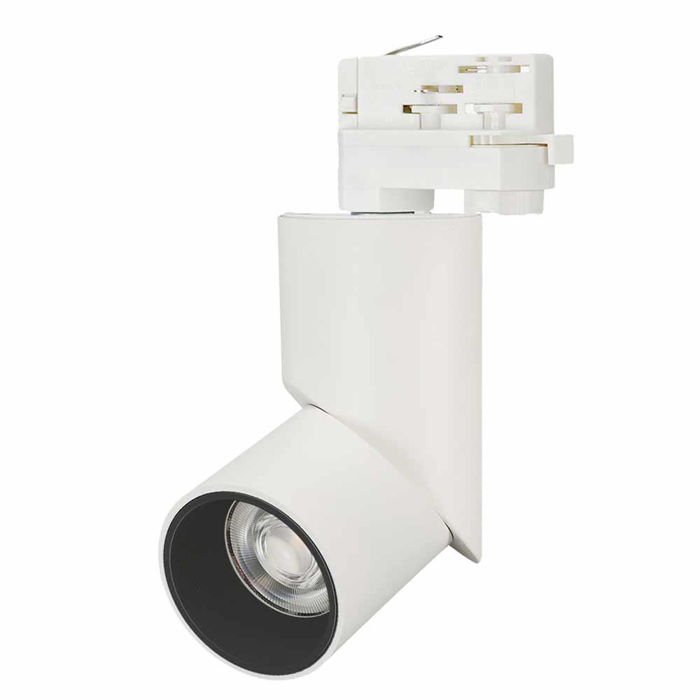 Светильник Arlight LGD-TWIST-TRACK-4TR-R70-15W White5000 (WH-BK, 30 deg)