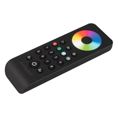Пульт Arlight SMART-R43-RGBW Black (8 зон, 2.4G)