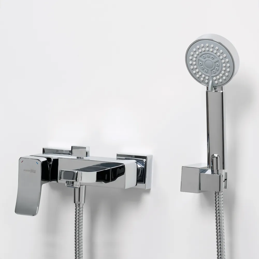 Смеситель для ванны с коротким изливом WasserKRAFT Aller 1061, хром
