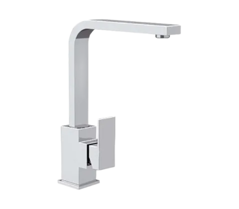 Смеситель для раковины с донным клапаном Remer QD10G, хром