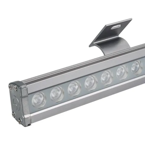 Светодиодный прожектор Arlight AR-LINE-1000L-36W-24V RGB (Grey, 30 deg, DMX512)