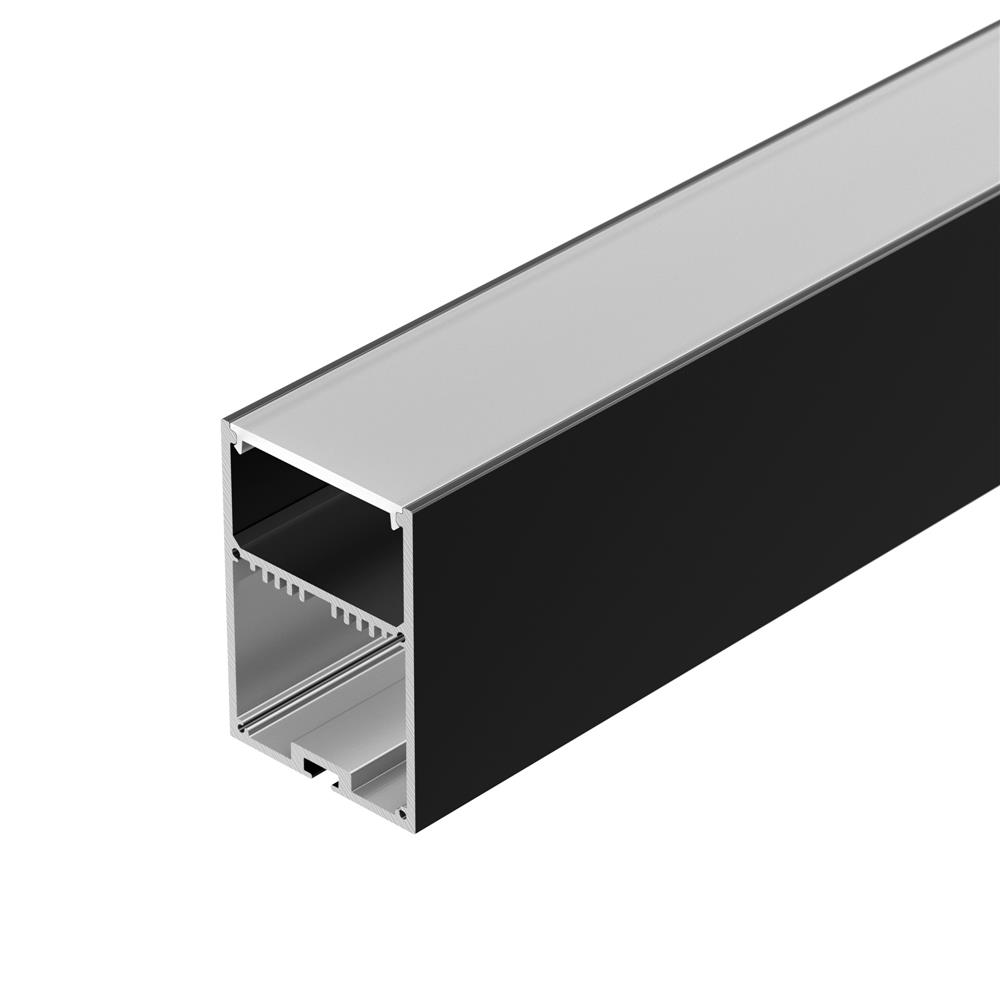 Профиль с экраном Arlight SL-LINE-4970-2500 BLACK+OPAL