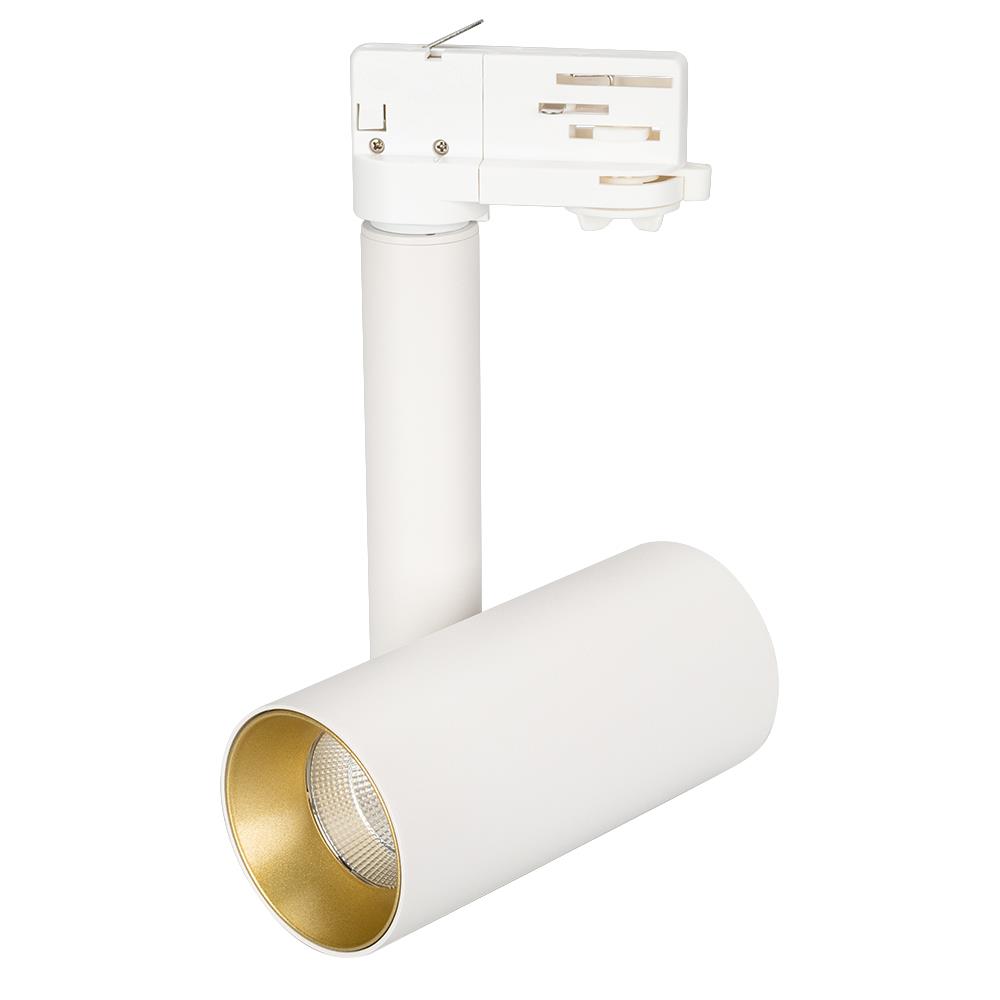 Светильник Arlight SP-POLO-TRACK-PIPE-R65-8W Warm3000 (WH-GD, 40 deg)