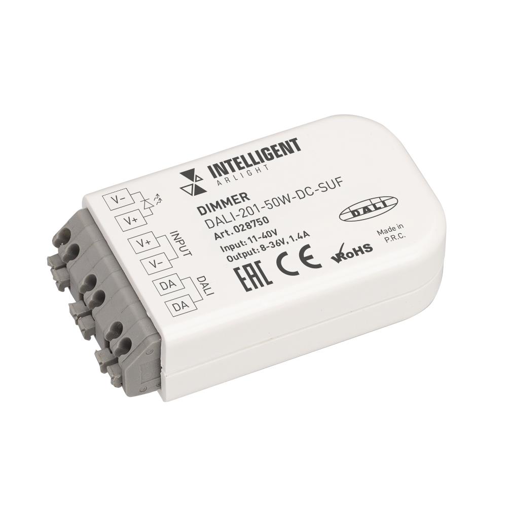 Диммер Arlight DALI-201-50W-DC-SUF (11-50V DC, 1400mA)