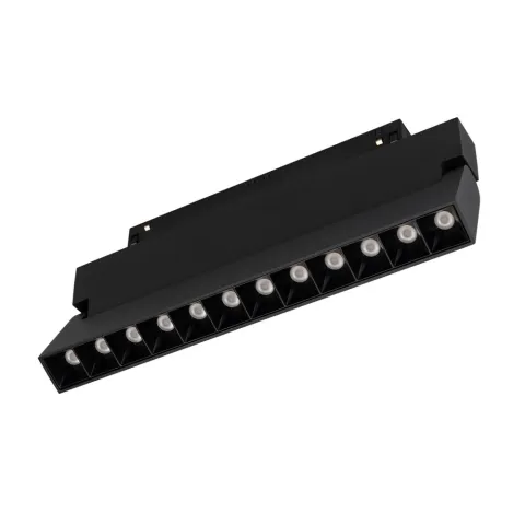 Светильник Arlight MAG-ORIENT-LASER-FOLD-S230-12W Warm3000 (BK, 30 deg, 48V, DALI)