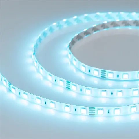 Светодиодная лента герметичная Arlight RTW-SE-B60-10mm 24V RGB (14.4 W/m, IP65, 5060, 5m)