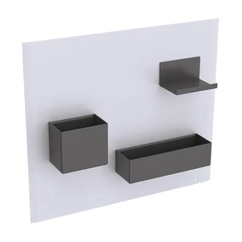 Комплект магнитной доски Geberit 449 x 388 x 75 мм, белый