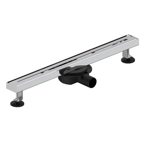 Душевой трап WasserKRAFT Naab 86D60, хром